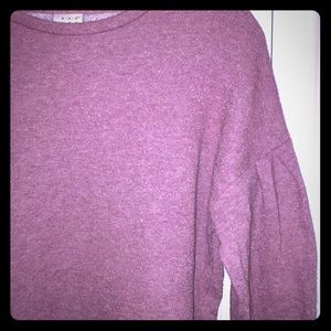 Rose colored sweatshirt